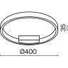 Потолочный светильник MAYTONI RIM MOD058CL-L50WK