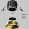 Встраиваемый светильник MAYTONI ROUND DL058-12W3K-BS